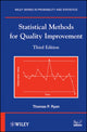 Book cover of: Statistical Methods for Quality Improvement. By: Thomas P. Ryan