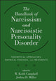 Book cover of: Handbook of Narcissism and Narcissistic Personality Disorder. By: W. Keith Campbell