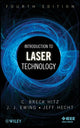Book cover of: Introduction to Laser Technology. By: C. Breck Hitz