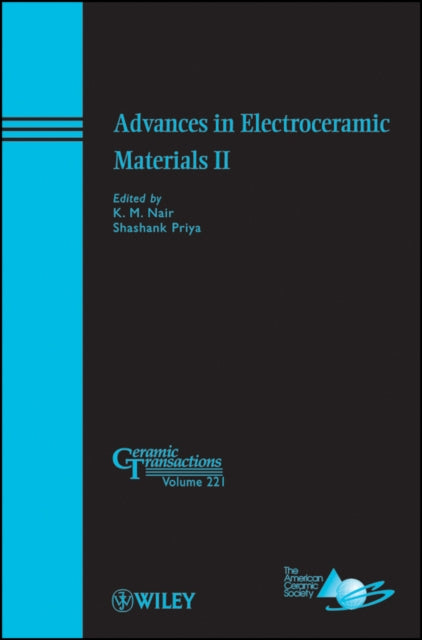 Book cover of: Advances in Electroceramic Materials II. By: K. M. Nair