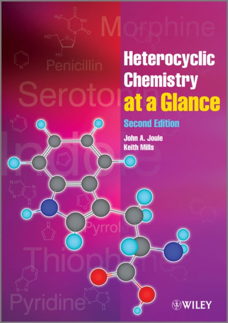 Book cover of: Heterocyclic Chemistry At A Glance. By: J. A. Joule