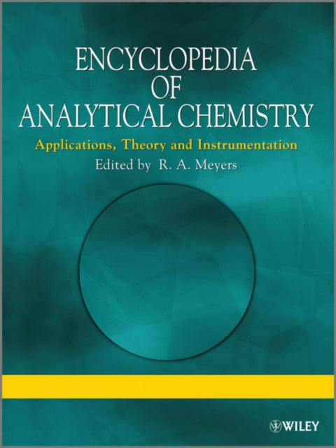 Book cover of: Encyclopedia of Analytical Chemistry. By: Robert A. Meyers