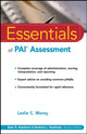 Book cover of: Essentials of PAI Assessment. By: Leslie C. Morey