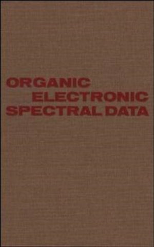 Organic Electronic Spectral Data, Volume 31, 1989