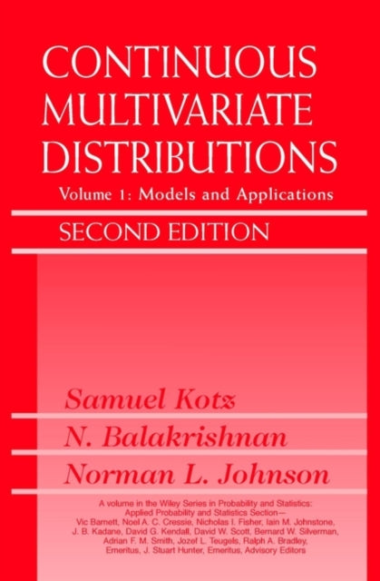 Continuous Multivariate Distributions, Volume 1