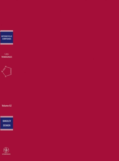 Book cover of: Chemistry of 1,2,3-Thiadiazoles, Volume 62
