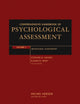 Book cover of: Comprehensive Handbook of Psychological Assessment, Volume 3