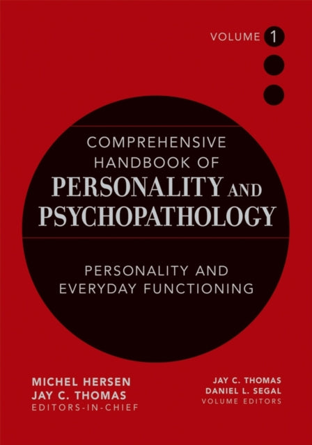 Book cover of: Comprehensive Handbook of Personality and Psychopathology, Personality and Everyday Functioning