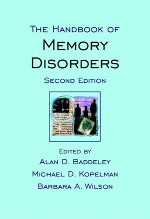 Handbook of Memory Disorders
