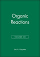 Book cover of: Organic Reactions, Volume 38. By: Leo A. Paquette