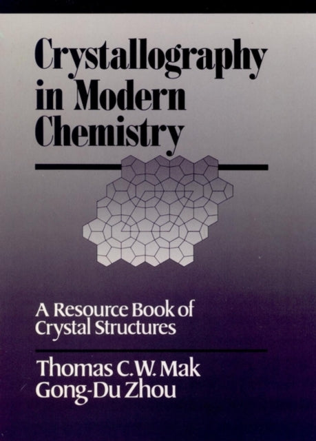 Book cover of: Crystallography in Modern Chemistry