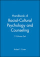 Book cover of: Handbook of Racial-Cultural Psychology and Counseling, 2 Volume Set. By: Robert T. Carter