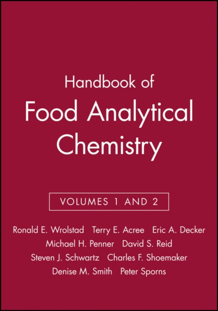 Book cover of: Handbook of Food Analytical Chemistry, Volumes 1 and 2