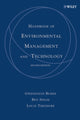 Book cover of: Handbook of Environmental Management and Technology. By: Gwendolyn Burke