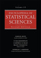 Book cover of: Encyclopedia of Statistical Sciences, Volume 15. By: Samuel Kotz