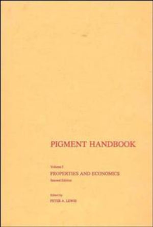 Pigment Handbook, Volume 1
