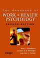 Book cover of: Handbook of Work and Health Psychology