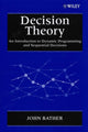 Book cover of: Decision Theory. By: John Bather