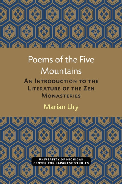 Book cover of: Poems of the Five Mountains. By: Marian Ury