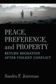 Book cover of: Peace, Preference, and Property. By: Sandra F. Joireman