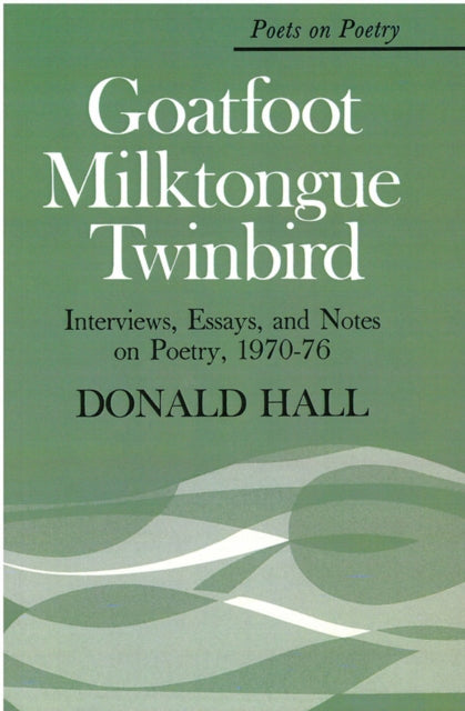 Book cover of: Goatfoot Milktongue Twinbird