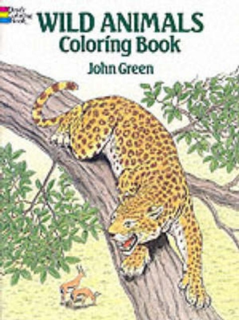 Wild Animals Coloring Book