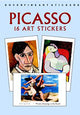 Book cover of: Picasso: 16 Art Stickers. By: Pablo Picasso