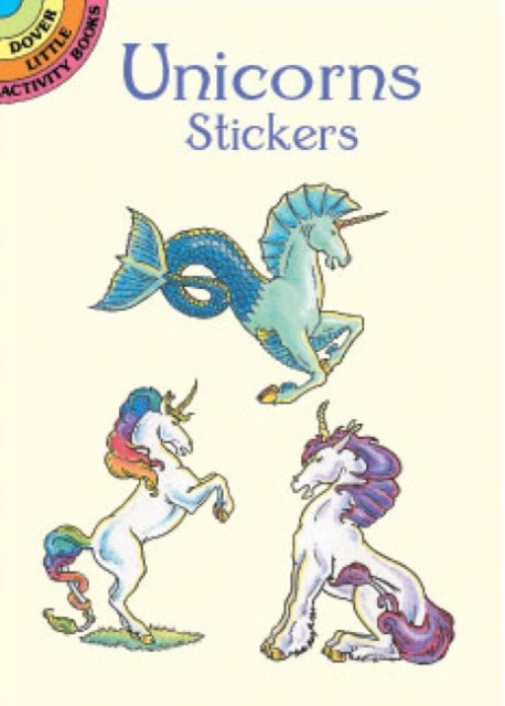 Book cover of: Unicorns Stickers. By: Christy Shaffer