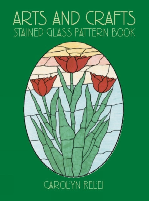 Arts & Crafts Stained Glass Pattern Book