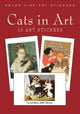 Book cover of: Cats in Art: 16 Art Stickers. By: Carol Belanger Grafton