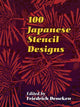 Book cover of: 100 Japanese Stencil Designs
