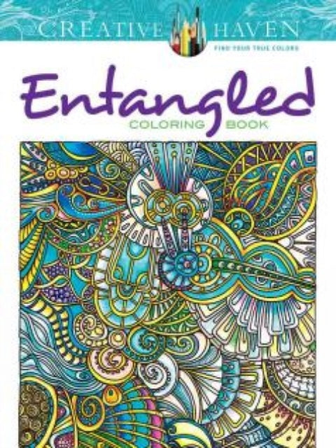 Book cover of: Creative Haven Entangled Coloring Book. By: Angela Porter