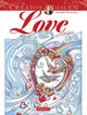 Book cover of: Creative Haven Love Coloring Book. By: Marjorie Sarnat