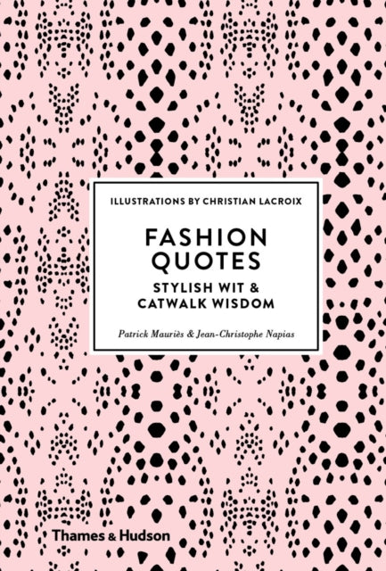 Book cover of: Fashion Quotes. By: Patrick Mauriès
