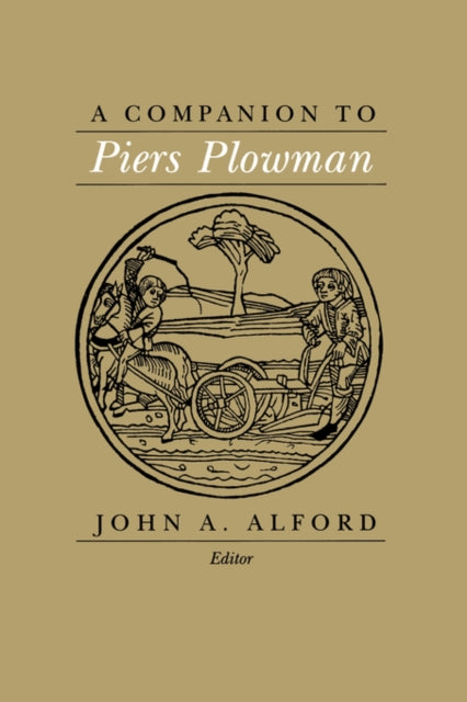 Book cover of: Companion to Piers Plowman. By: John A. Alford