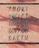 Book cover of: Short, Swift Time of Gods on Earth. By: Donald Bahr