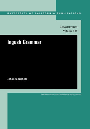 Ingush Grammar