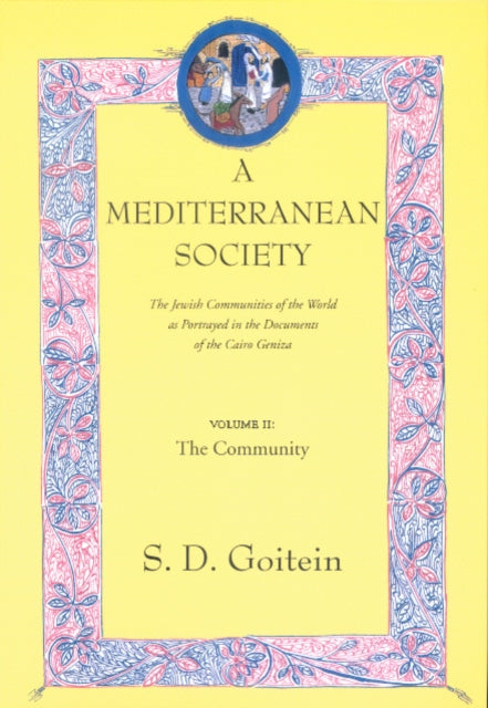 Book cover of: Mediterranean Society, Volume II. By: S. D. Goitein