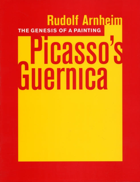 Book cover of: Genesis of a Painting. By: Rudolf Arnheim
