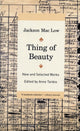 Book cover of: Thing of Beauty