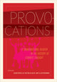 Book cover of: Provocations. By: M. Cristina Alcalde