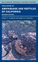 Book cover of: Field Guide to Amphibians and Reptiles of California. By: Robert C. Stebbins