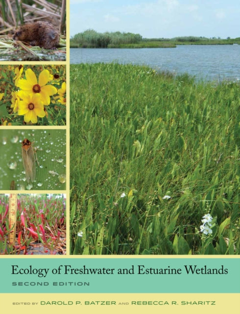 Book cover of: Ecology of Freshwater and Estuarine Wetlands. By: Darold P. Batzer