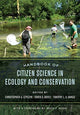 Book cover of: Handbook of Citizen Science in Ecology and Conservation. By: Christopher A. Lepczyk