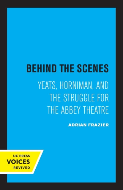 Book cover of: Behind the Scenes. By: Adrian Frazier