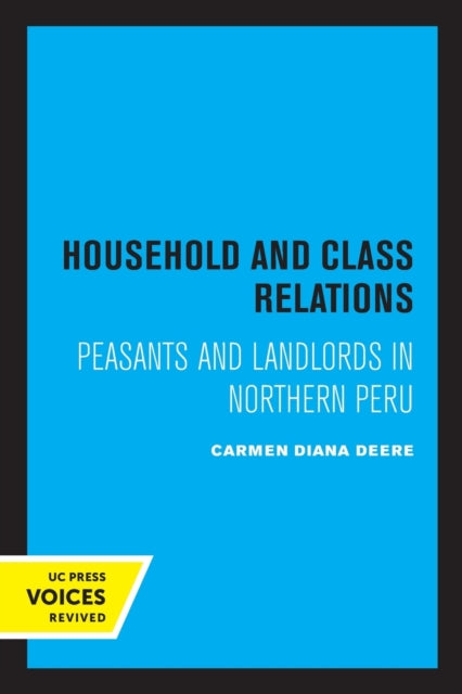 Book cover of: Household and Class Relations. By: Carmen Diana Deere