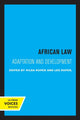 Book cover of: African Law. By: Hilda Kuper