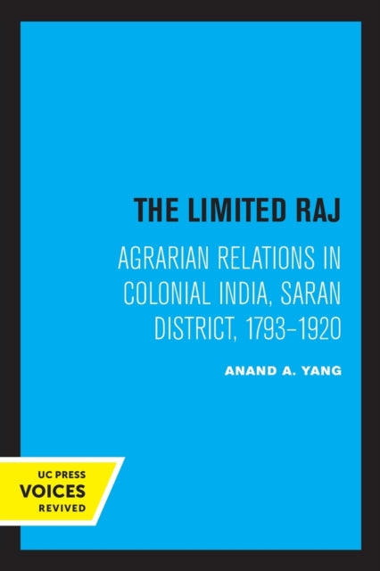 Book cover of: Limited Raj. By: Anand A. Yang