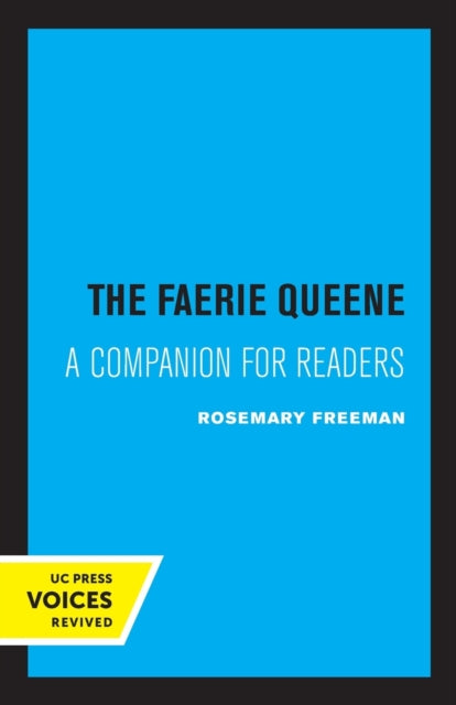 Book cover of: Faerie Queene. By: Rosemary Freeman
