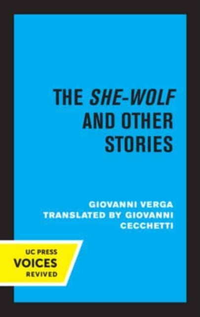 Book cover of: She-Wolf and Other Stories. By: Giovanni Cecchetti